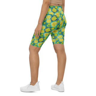 Yellow Sea Urchins Workout Shorts