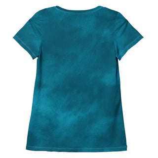 turquoise lagoon stretch t-shirt - lightweight, flexible design for energized movement and active comfort