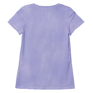 wisteria purple stretch t-shirt - lightweight, flexible design for energized movement and active comfort